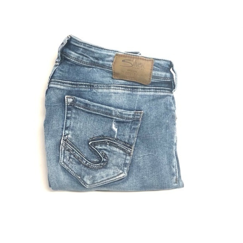 Silver Jeans Sam Women's Blue Denim W27 X L27